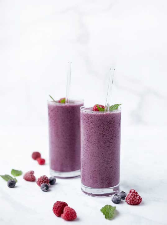 Blueberry Maple Smoothie Nama