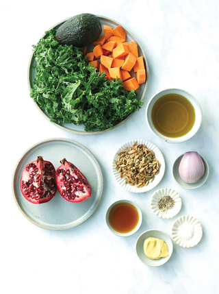 Winter Salad with Homemade Dressing