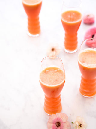 Fresh Blushing Mimosas
