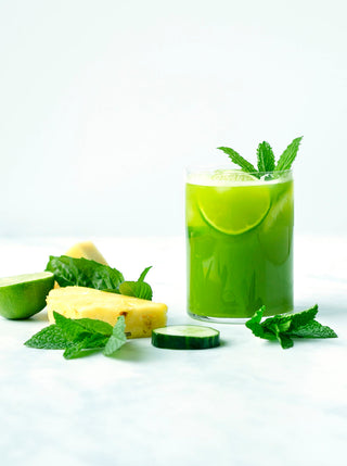 Pineapple Mint Basil Refresher