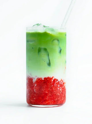 Strawberry Matcha Latte