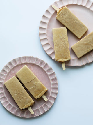 Tahini Oat Latte Popsicles