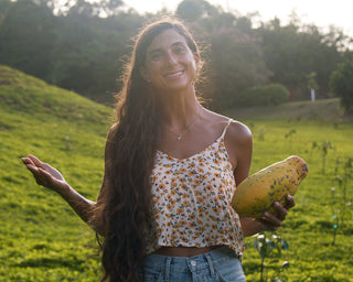 Building An Organic Fruit Orchard w/ FullyRaw Kristina