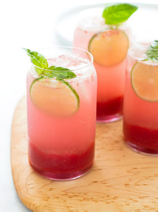 Raspberry-Plum Sparkler