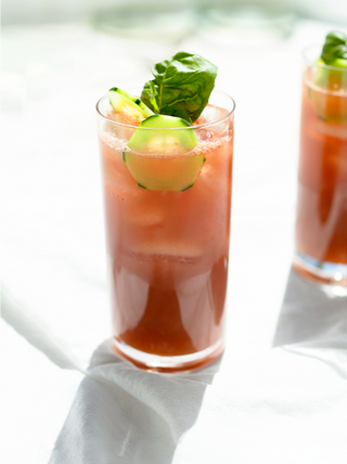 Melon and Basil Refresher