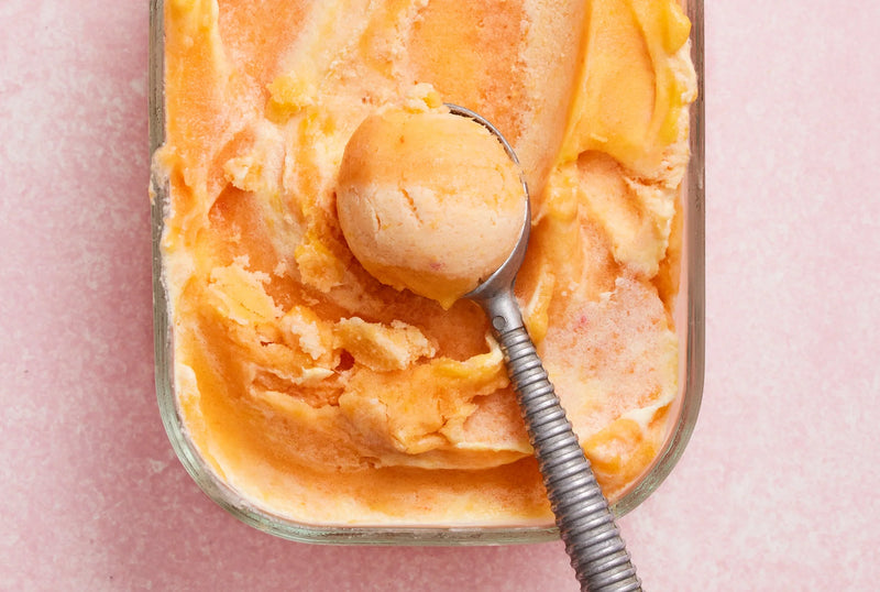 Turn frozen fruit into smooth, scoopable sorbet.