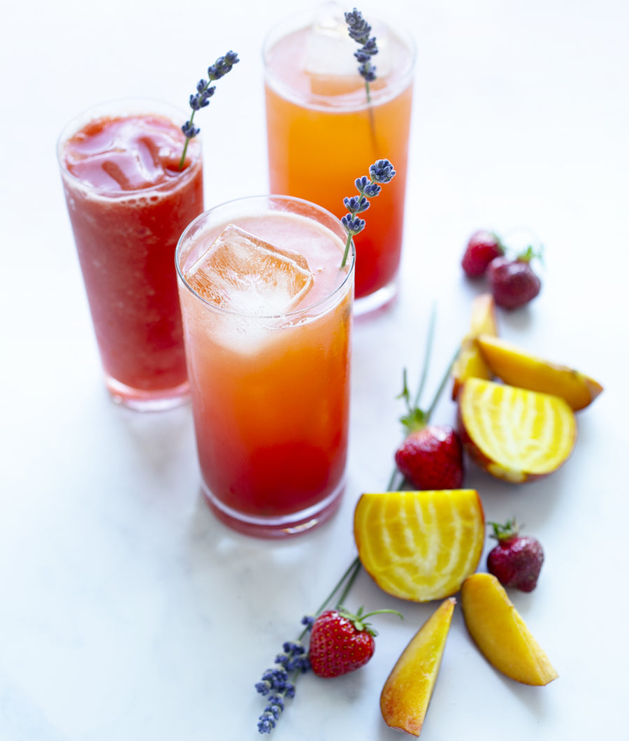 Golden hour bellini